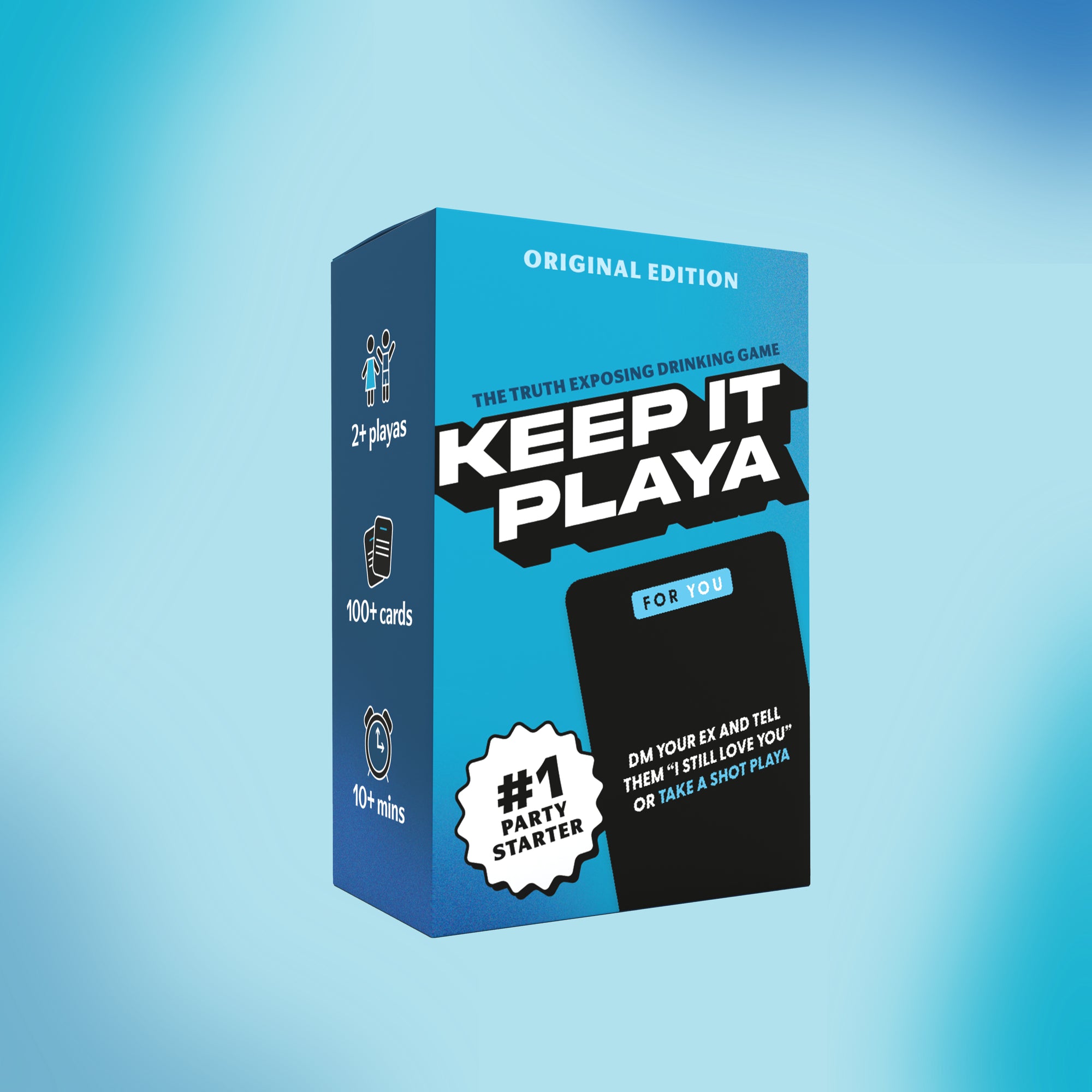 image of Keep It Playa original edition front of box