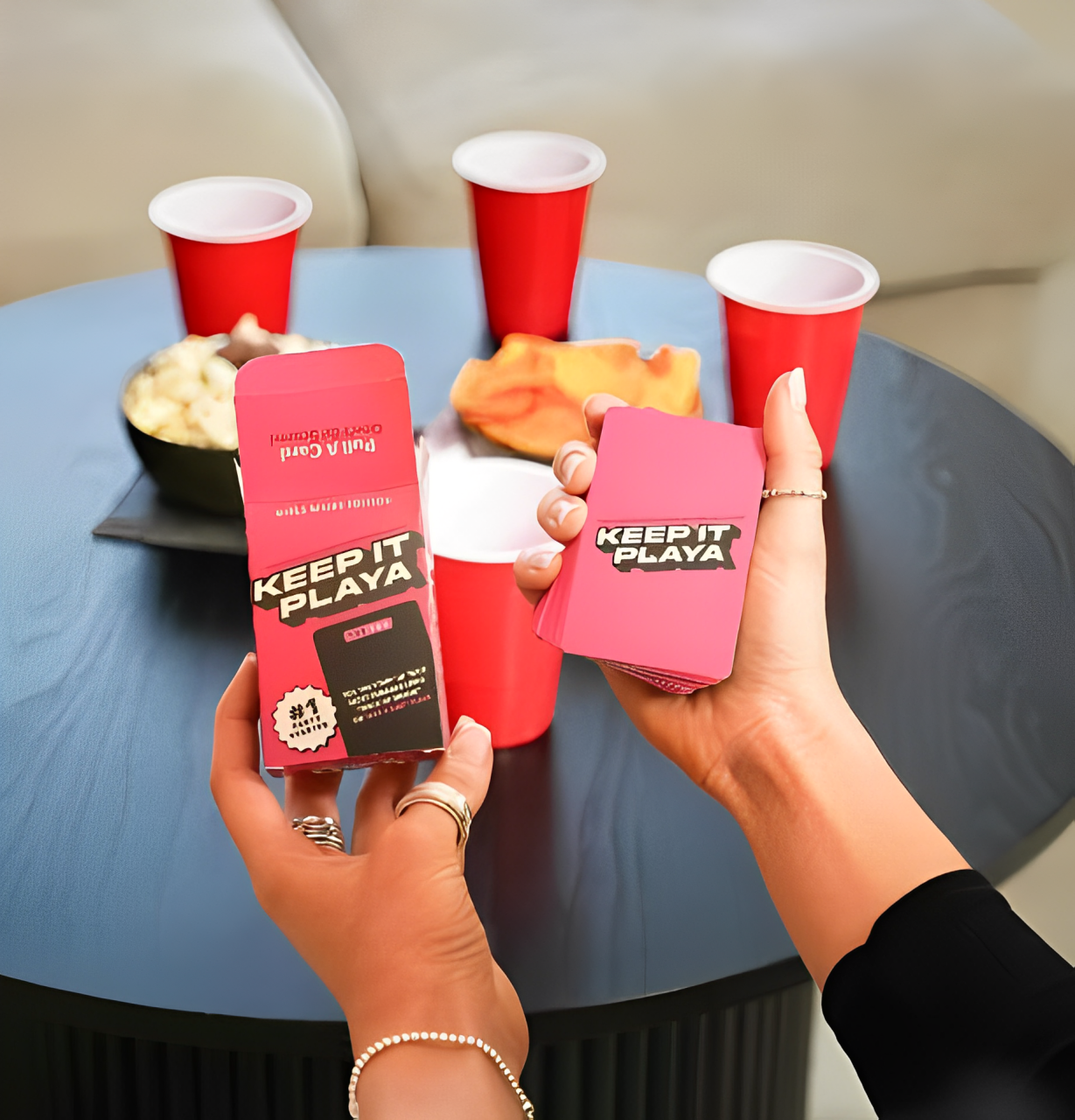 Spill the Secrets, Sip the Drinks: Discover 'Keep It Playa' for Your Ultimate Girls' Night In!