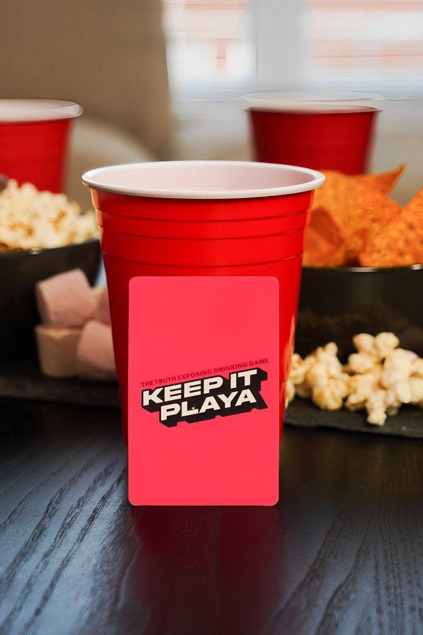 Ignite Your Night: Pre-Game Warm-ups with "Keep It Playa Drinking Card Game (Girls Night Edition)"