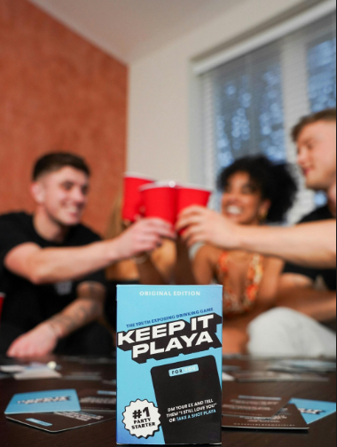 "Game On, Drinks Up: Unleashing the Party Beast with Keep it Playa Original Edition!"